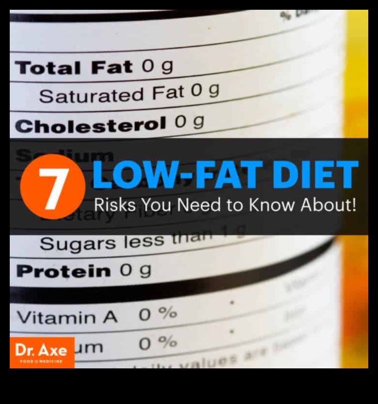 Dietele cu conținut scăzut de grăsimi Prieten sau dușman al sănătății articulațiilor 5 Impactul dietelor cu conținut scăzut de grăsimi asupra sănătății articulațiilor