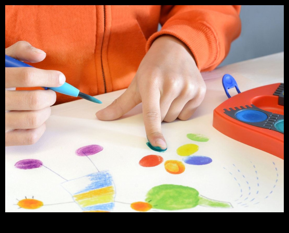 Impresii de cerneală: Elevate Style with Miniature Finger Art