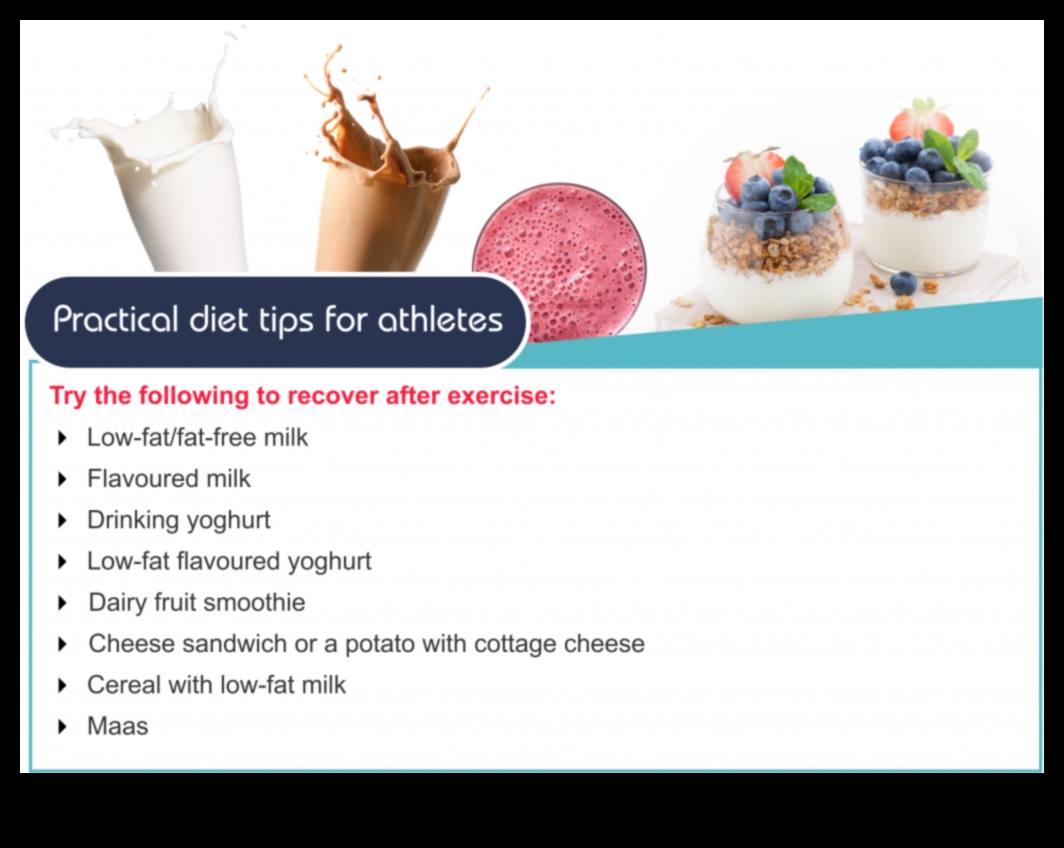 Impactul dietelor cu conținut scăzut de grăsimi asupra recuperării sportive