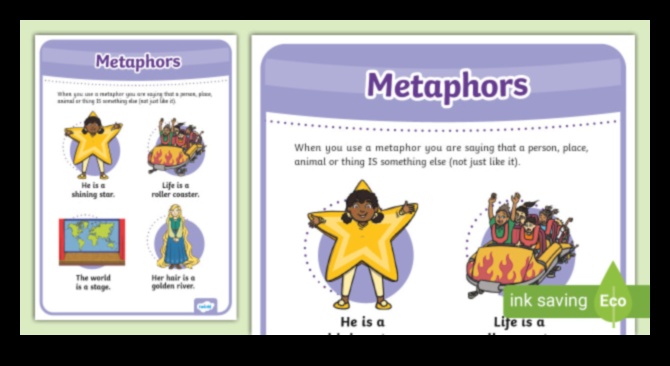 Cerneală metaforică: Povești simbolice în atenție