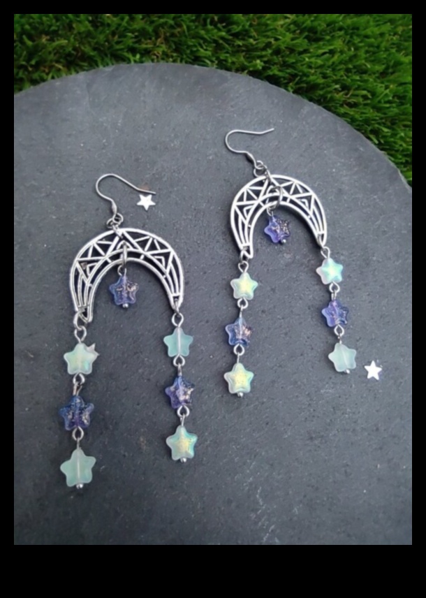 Cascada cerească: Lasă stelele să cadă în jurul urechilor tale cu cerceii noștri celesti