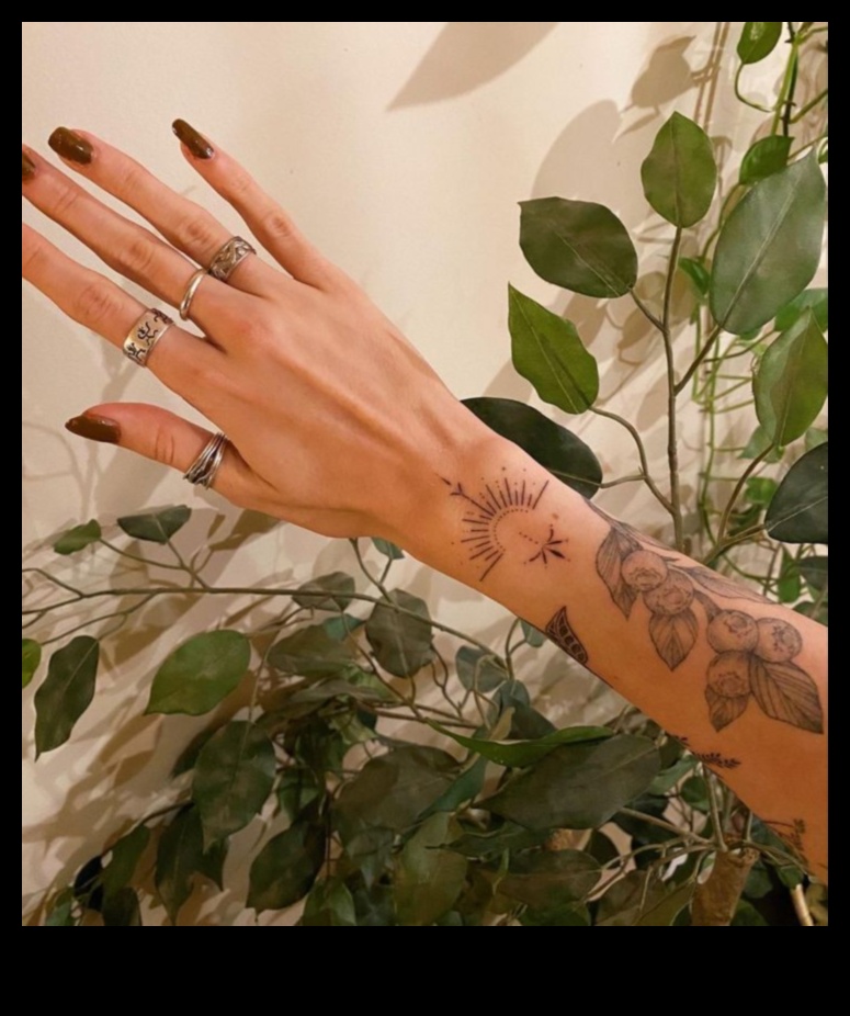 Wrist Chronicles Un mic tur artistic al încheieturii mâinii 5 Wrist Chronicles: Dezvăluirea frumuseții artei tatuajelor minuscule