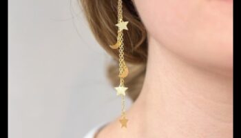 Cascada cerească: Lasă stelele să cadă în jurul urechilor tale cu cerceii noștri celesti