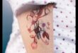 Înflorire florală: frumusețe înfloritoare în arta tatuajelor