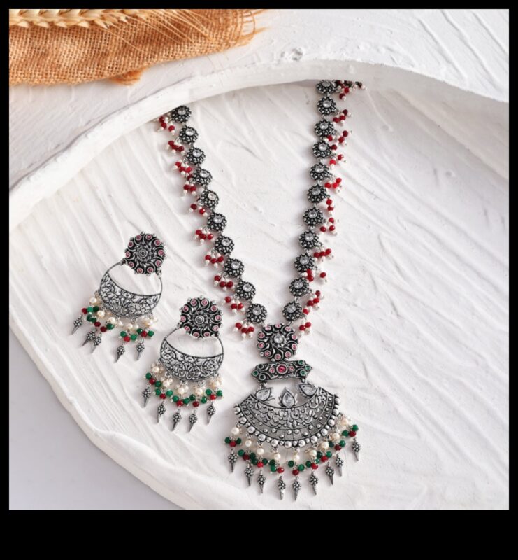 Ornamente opulente: împodobește-te cu setul nostru de bijuterii ornate